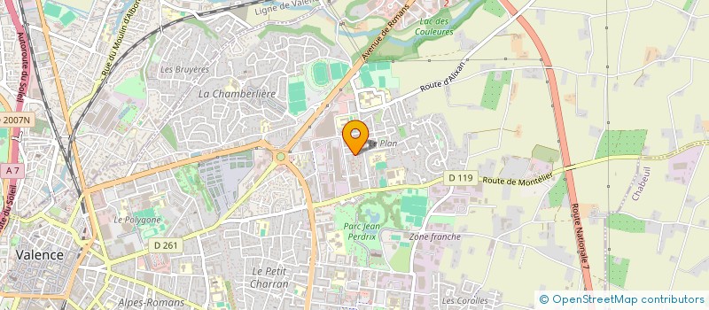 localisation de l'entreprise MONSIEUR KARIM MOSTEFAOUI  VALENCE