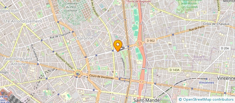 localisation de l'entreprise MONSIEUR KARIM MOUATSI  PARIS