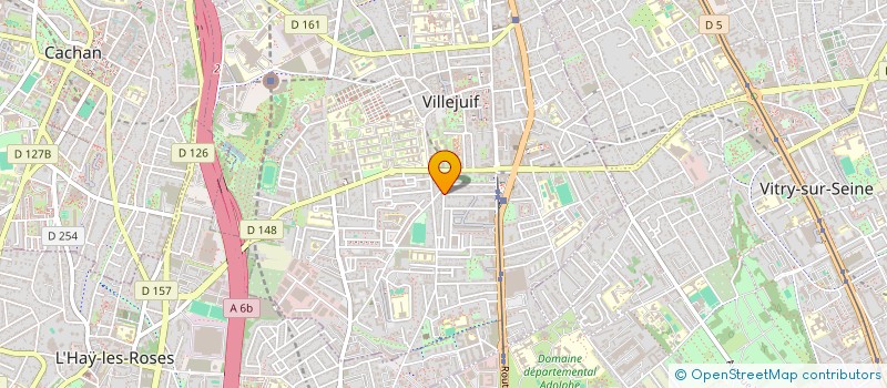 localisation de l'entreprise MONSIEUR KARIM MOULAI  VILLEJUIF