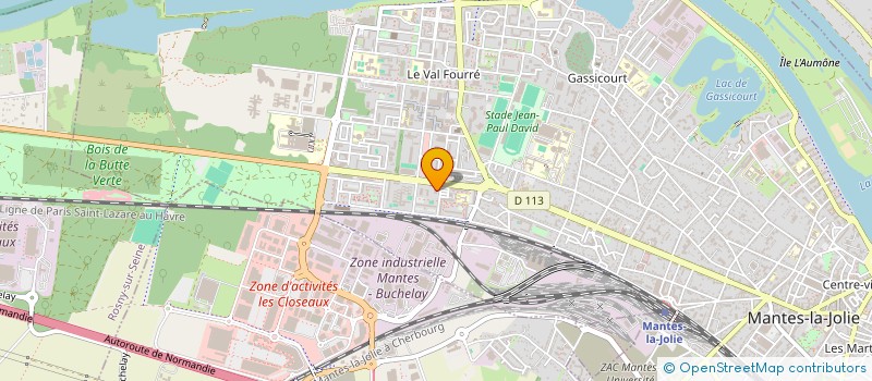 localisation de l'entreprise MONSIEUR KARIM MOURABIT  MANTES-LA-JOLIE