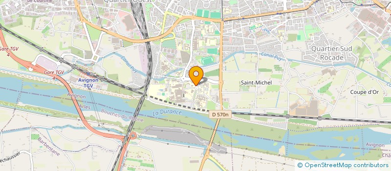 localisation de l'entreprise MONSIEUR KARIM MOUSSA  AVIGNON