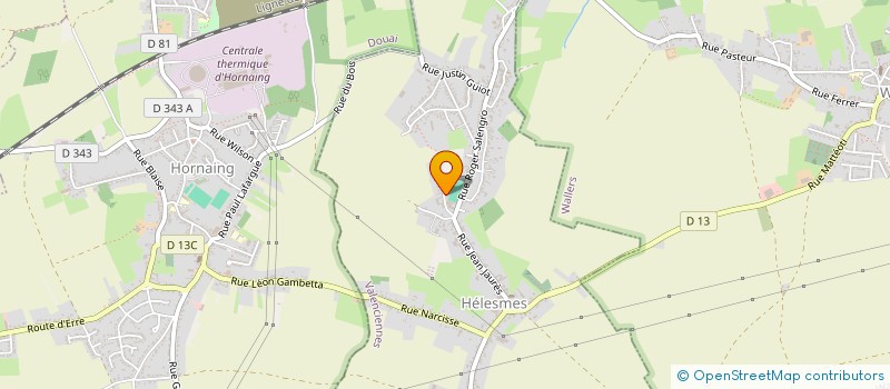 localisation de l'entreprise MONSIEUR KARIM MOUSSOUNI  HELESMES