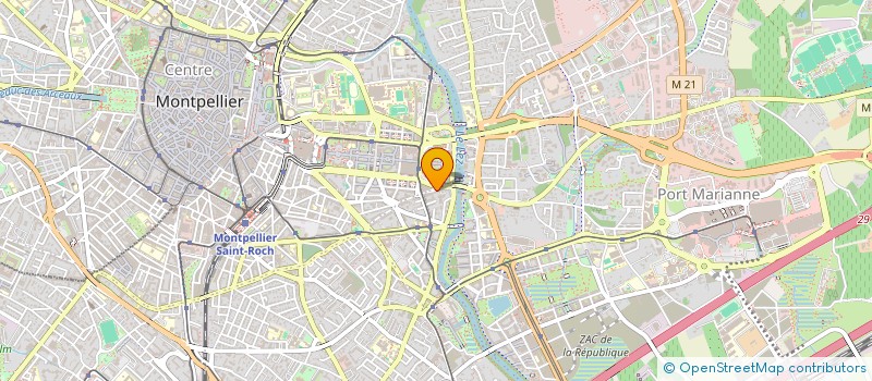 localisation de l'entreprise MONSIEUR KARIM MOUZAROURA à MONTPELLIER