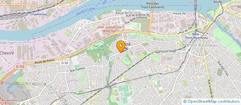 localisation de l'entreprise MONSIEUR KARIM MOUZIMI  REZE