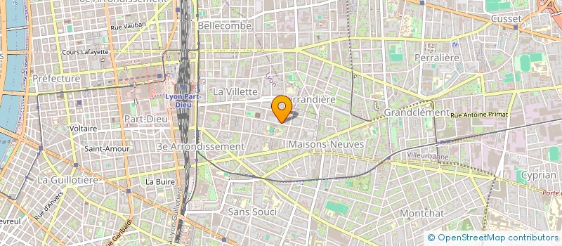 localisation de l'entreprise MONSIEUR KARIM NABAR  LYON