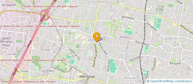 localisation de l'entreprise MONSIEUR KARIM NACIRI à MERIGNAC