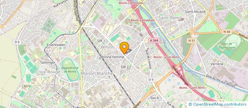 localisation de l'entreprise MONSIEUR KARIM NASSOUR  REIMS