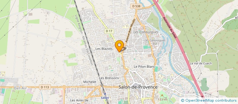 localisation de l'entreprise MONSIEUR KARIM NDOUFI  SALON-DE-PROVENCE