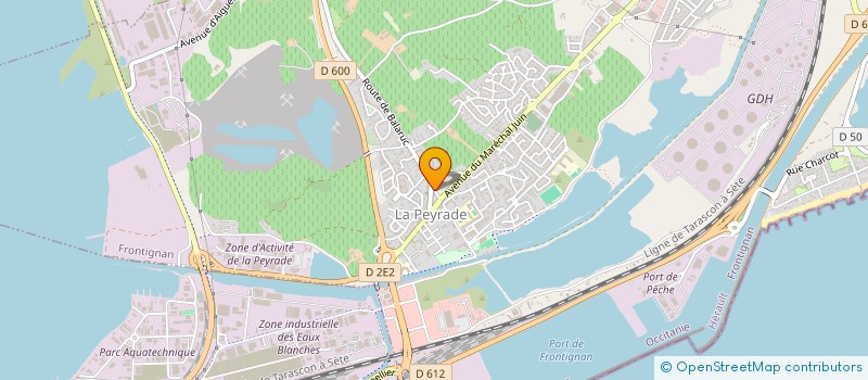 localisation de l'entreprise MONSIEUR KARIM NEDELLEC à FRONTIGNAN