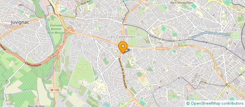 localisation de l'entreprise MONSIEUR KARIM OUAZANI  MONTPELLIER