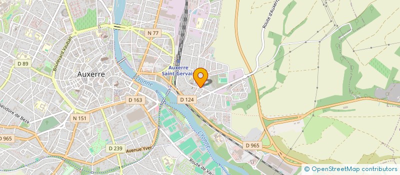 localisation de l'entreprise MONSIEUR KARIM OUAZARF à AUXERRE