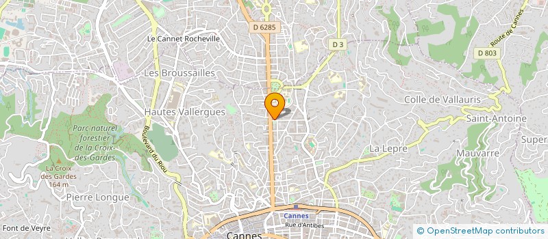 localisation de l'entreprise MONSIEUR KARIM OUESLATI à LE CANNET