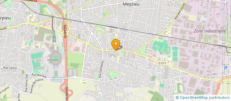 localisation de l'entreprise MONSIEUR KARIM OULED EL GHARBIA à MEYZIEU