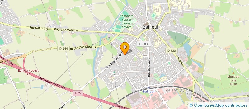 localisation de l'entreprise MONSIEUR KARIM OUNAS à BAILLEUL