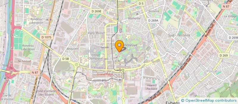 localisation de l'entreprise MONSIEUR KARIM OUNISSI  GRENOBLE