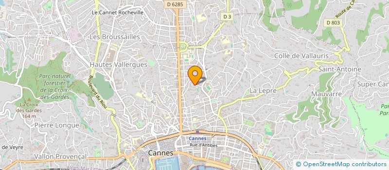 localisation de l'entreprise MONSIEUR KARIM OUSEGHIR à CANNES