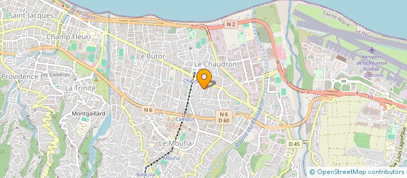 localisation de l'entreprise MONSIEUR KARIM OUSSENI MIRADJI à SAINT-DENIS