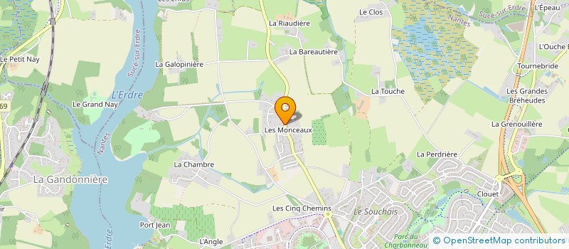 localisation de l'entreprise MONSIEUR KARIM POINOT  CARQUEFOU