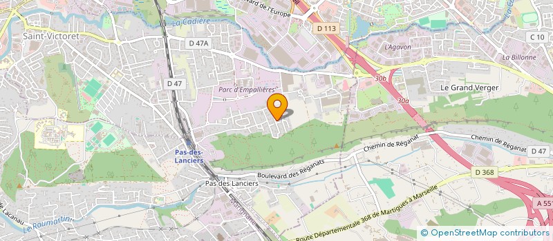 localisation de l'entreprise MONSIEUR KARIM RABAHI  SAINT-VICTORET