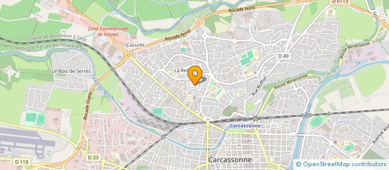 localisation de l'entreprise MONSIEUR KARIM RABAHI à CARCASSONNE
