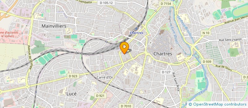 localisation de l'entreprise MONSIEUR KARIM RAFI à CHARTRES