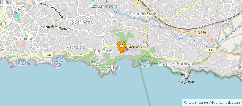 localisation de l'entreprise MONSIEUR KARIM RAHEMI à TOULON
