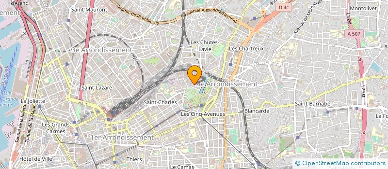 localisation de l'entreprise MONSIEUR KARIM RAHMOUNI à MARSEILLE