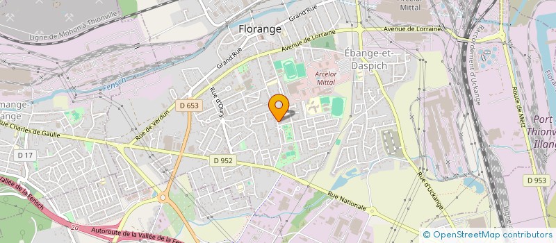 localisation de l'entreprise MONSIEUR KARIM RAKAS  FLORANGE