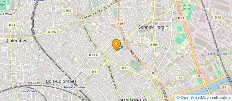 localisation de l'entreprise MONSIEUR KARIM REJAUL à ASNIERES-SUR-SEINE