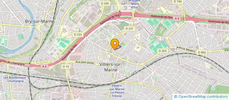 localisation de l'entreprise MONSIEUR KARIM RIHANI à VILLIERS-SUR-MARNE