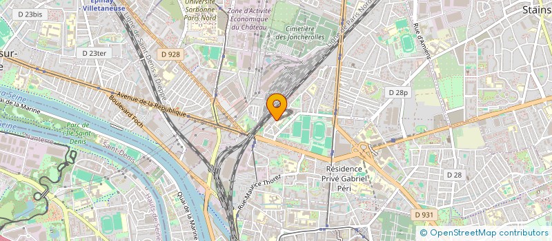 localisation de l'entreprise MONSIEUR KARIM ROUABAH  SAINT-DENIS