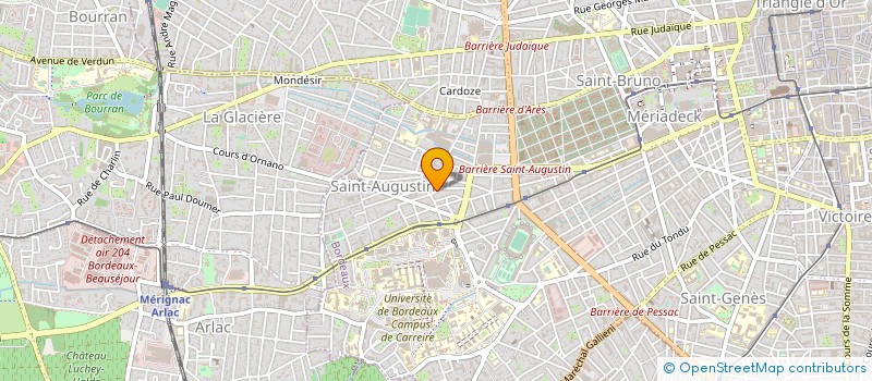 localisation de l'entreprise MONSIEUR KARIM SAADI à BORDEAUX