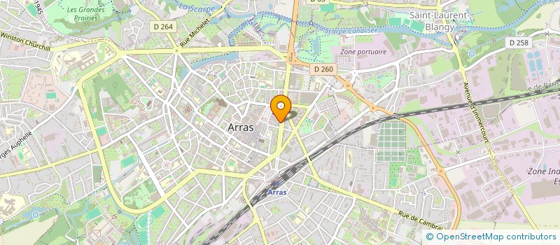 localisation de l'entreprise MONSIEUR KARIM SABOURI à ARRAS