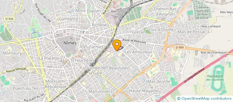 localisation de l'entreprise MONSIEUR KARIM SABRI  NIMES