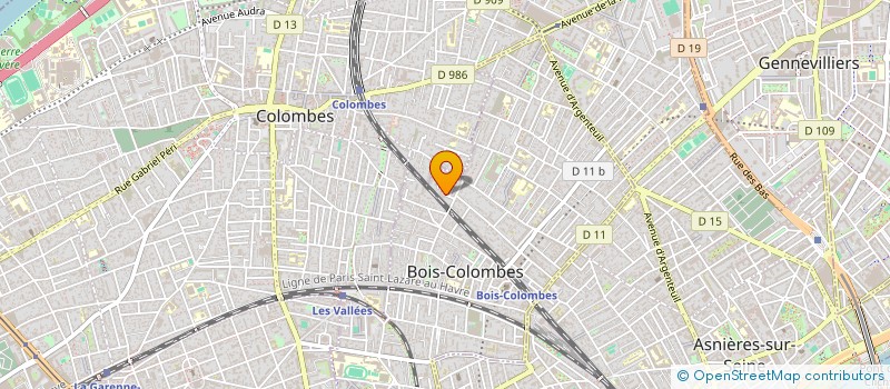 localisation de l'entreprise MONSIEUR KARIM SAHADE à BOIS-COLOMBES