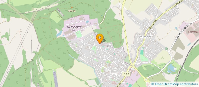 localisation de l'entreprise MONSIEUR KARIM SAIDI  VALMONT