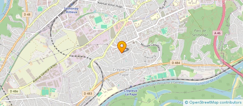 localisation de l'entreprise MONSIEUR KARIM SAIDI  RILLIEUX-LA-PAPE