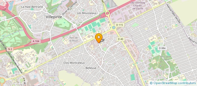 localisation de l'entreprise MONSIEUR KARIM SAIDI HAMADI à VILLEPINTE