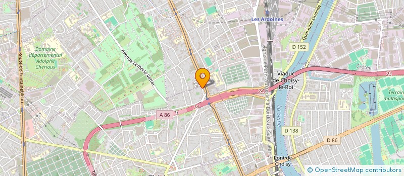 localisation de l'entreprise MONSIEUR KARIM SAIDOUN  THIAIS