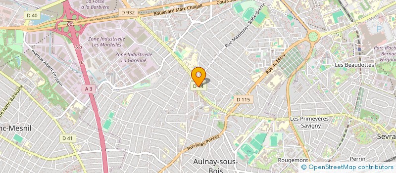 localisation de l'entreprise MONSIEUR KARIM SAIDOUNI à AULNAY-SOUS-BOIS