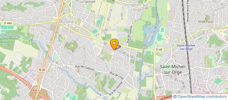 localisation de l'entreprise MONSIEUR KARIM SAKO à LONGPONT-SUR-ORGE