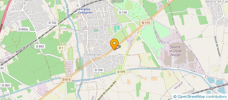 localisation de l'entreprise MONSIEUR KARIM SALHI  CODOGNAN