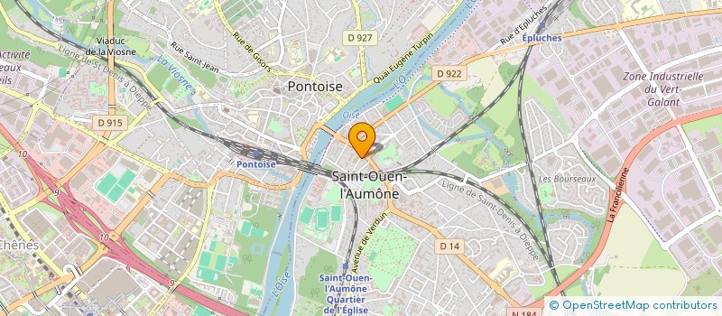 localisation de l'entreprise MONSIEUR KARIM SANOGO à SAINT-OUEN-L'AUMONE