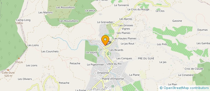 localisation de l'entreprise MONSIEUR KARIM SAOUCHA à SAINTE-MAXIME
