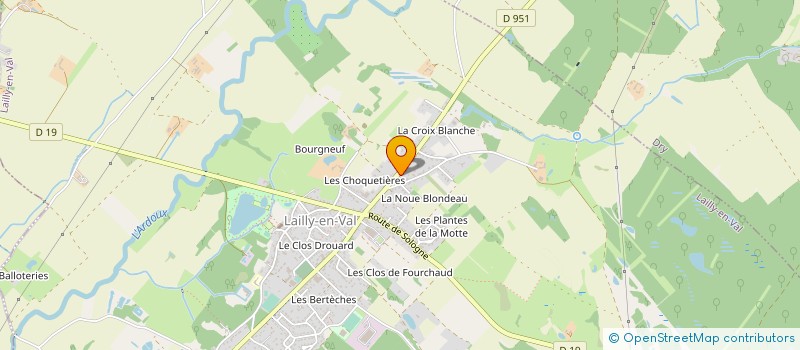 localisation de l'entreprise MONSIEUR KARIM SARDI  LAILLY-EN-VAL