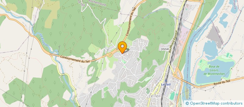 localisation de l'entreprise MONSIEUR KARIM SBAA à LE TEIL