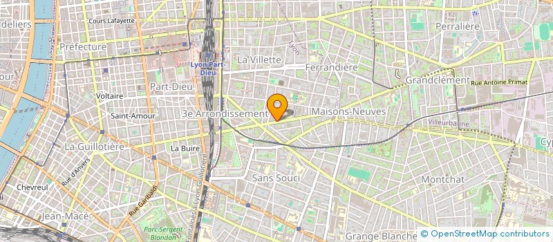 localisation de l'entreprise MONSIEUR KARIM SEBIH  LYON