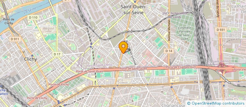 localisation de l'entreprise MONSIEUR KARIM SEDDIKI à SAINT-OUEN-SUR-SEINE