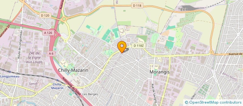 localisation de l'entreprise MONSIEUR KARIM SELLAMI  CHILLY-MAZARIN