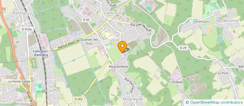 localisation de l'entreprise MONSIEUR KARIM SELLI  LIANCOURT